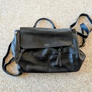 Alf the Label Luxe Ari Backpack Convertible Diaper Bag Genuine Leather